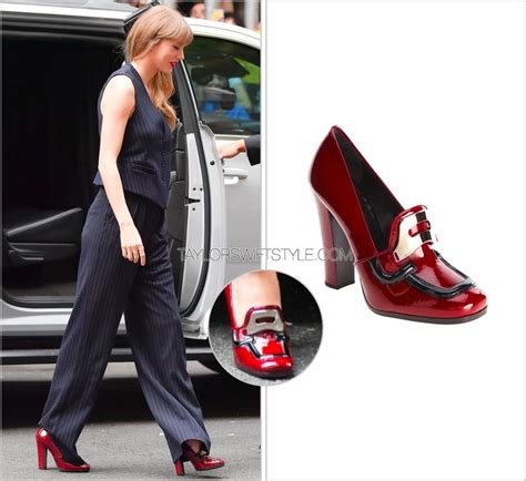 taylor swift prada loafers|taylor swift loafers outfit.